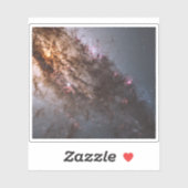 Donkere banen van stof doorkruisen Centaurus A Gal Sticker (Vel)