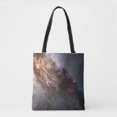 Donkere banen van stof doorkruisen Centaurus A Gal Tote Bag (Voorkant)