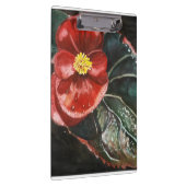 Donkere begonia in Waterverf Klembord (Rechts)