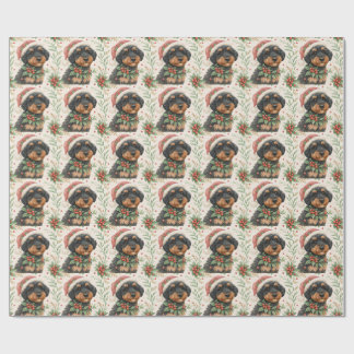 Donkere Berenedoodle Inpakpapier