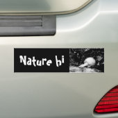 donkere beschermer bumpersticker (Op auto)