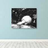 donkere beschermer canvas afdruk (Insitu (Houten vloer))