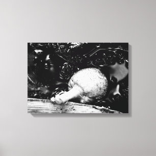 donkere beschermer canvas afdruk