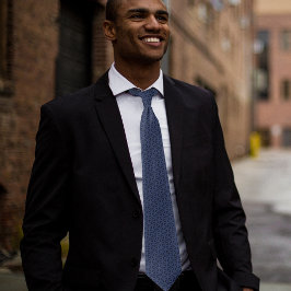 Donkere blauwe ventilator van de Stropdas van het 