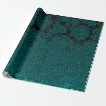 Donkere Blauwgroen elegant Succulent Pattern Decou