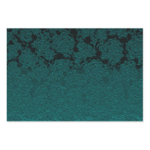 Donkere Blauwgroen elegant Succulent Pattern Decou