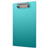 "Donkere Blauwgroen Ombre" Klembord (Links)