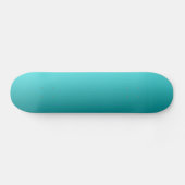 Donkere Blauwgroen Ombre Persoonlijk Skateboard (Horizontaal)