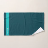 Donkere Blauwgroen set handdoeken (Handdoek)