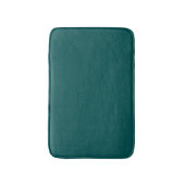 Donkere, Blauwgroen, vaste kleur Badmat (Voorkant Verticaal)