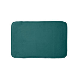 Donkere, Blauwgroen, vaste kleur Badmat
