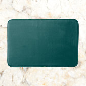 Donkere, Blauwgroen, vaste kleur Badmat