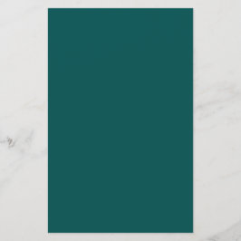 Donkere, Blauwgroen, vaste kleur Flyer