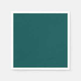 Donkere, Blauwgroen, vaste kleur Servet