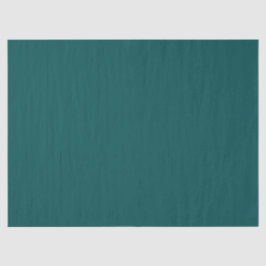 Donkere, Blauwgroen, vaste kleur Tissuepapier