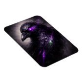Donkere Bloem Raven Flexibele Magneet (Rechterzijde)