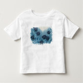 Donkere bloemen kinder shirts (Voorkant)