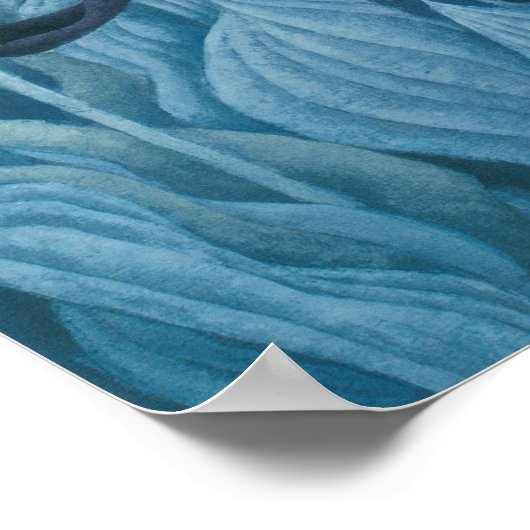 Donkere bloemen poster (Hoek)