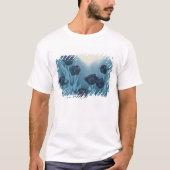 Donkere bloemen t-shirt (Voorkant)
