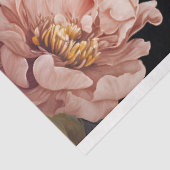 donkere bloemen tissuepapier (Detail)