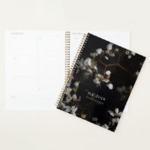 Donkere bloemesthetiek planner (Display)