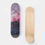 Donkere Bloesem Persoonlijk Skateboard (Voorkant)
