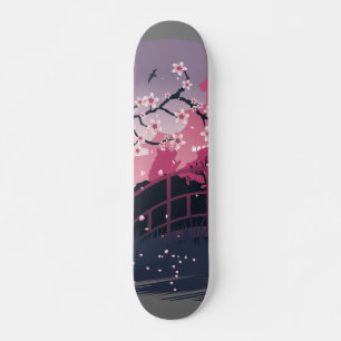 Donkere Bloesem Persoonlijk Skateboard
