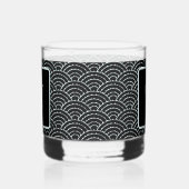 Donkere bogen whisky glas (Links)