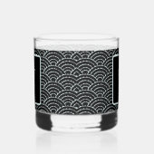Donkere bogen whisky glas (Rechts)