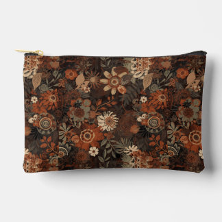 Donkere Boho Terracotta Salie Botanisch Patroon Etui