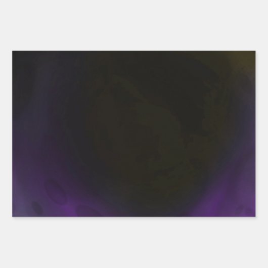 Donkere Bokeh Lijst 1 Inpakpapier Vel (Voorkant 3)