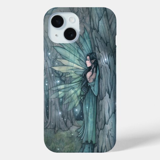Donkere Bos Fee Fantasie Mystieke Kunst Case-Mate iPhone Case (Achterkant)