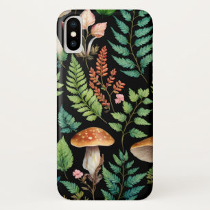 Donkere bos Paddestoel Woodland Pattern Art Case-Mate iPhone Case