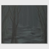 Donkere Bossen Cadeaupapier (Vlak)