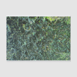 Donkere botanische groen bloemenachtergrond tissuepapier