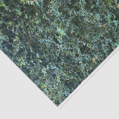 Donkere botanische groen bloemenachtergrond tissuepapier (Detail)