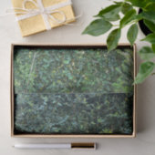 Donkere botanische groen bloemenachtergrond tissuepapier (Geschenk)