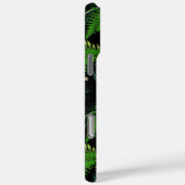 Donkere botanische tuin -  bloemmotief Case-Mate iPhone case (Achterkant / Rechts)