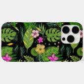 Donkere botanische tuin -  bloemmotief Case-Mate iPhone case (Achterkant (horizontaal))