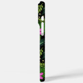 Donkere botanische tuin -  bloemmotief Case-Mate iPhone case (Achterkant / Links)