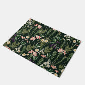 Donkere botanische tuin deurmat (Schuin)