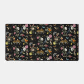  Donkere Botanische Wilde Dieren in Bos Bureaumat (Voorkant)