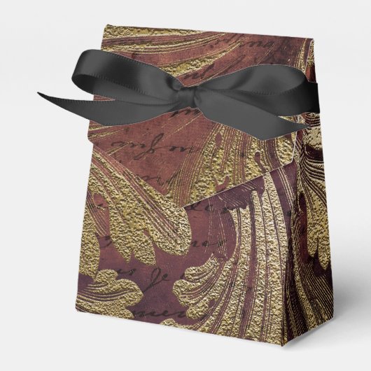 Donkere Boudoir Bedankdoosjes (Voorkant Zijde)