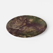 Donkere Boudoir Papieren Bordje (Gekanteld)