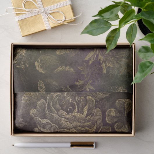 Donkere Boudoir Tissuepapier (Geschenk)