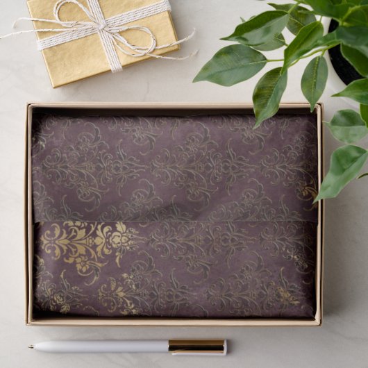 Donkere Boudoir Tissuepapier (Geschenk)