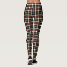 Donkere Bourgogne Green White Tartan Pset