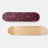 Donkere Bourgogne rozen. Persoonlijk Skateboard (Horizontaal)