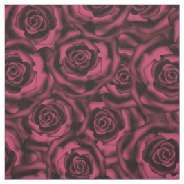 Donkere Bourgogne rozen. Stof