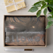 Donkere boze heks tissuepapier (Geschenk)